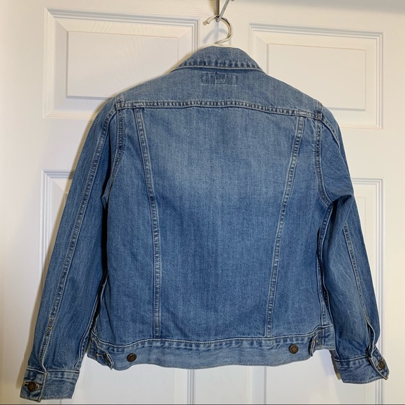 Lucky Brand Tomboy Trucker Denim Jacket S/P - Picture 3 of 7
